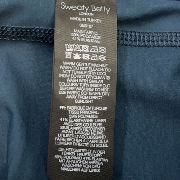 Sweaty Betty Zero Gravity Glitter 7/8 Leggings - Picture 5 of 7